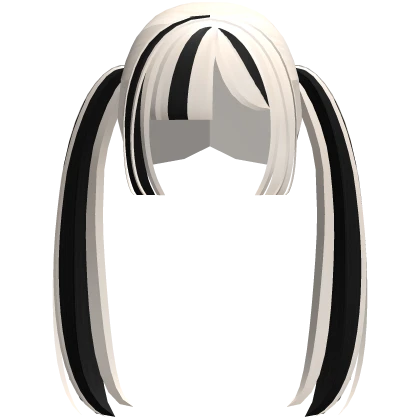 ꒰♡꒱  kawaii blonde black dreamy jirai kei pigtails