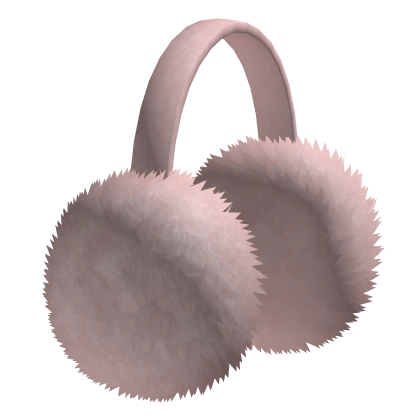 Pink Fur Earmuffs