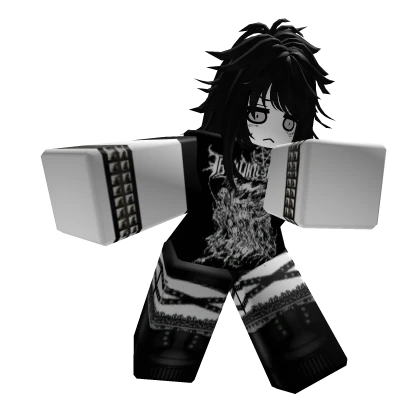 Emo Goth Girl Companion