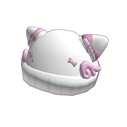 🐱 Cutie Cat Beanie Hat (Pink)