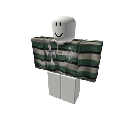 striped vintage cross