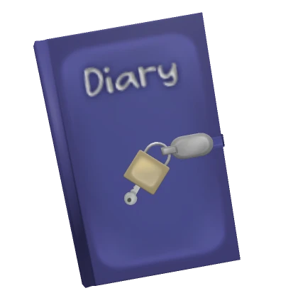 Diary - blue