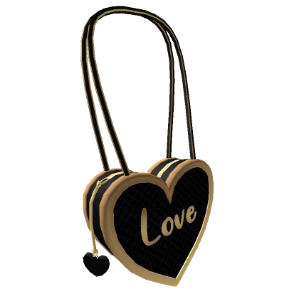 Antique Black Love Heart Bag (3.0)