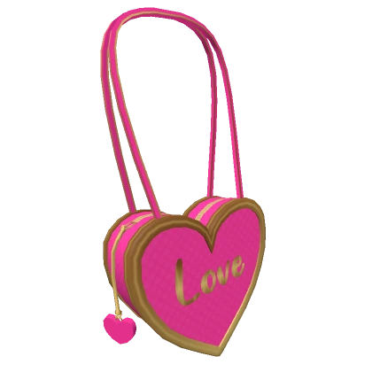 Antique Pink Love Heart Bag (3.0)