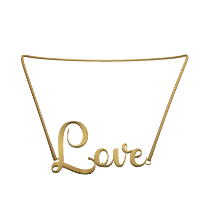 Gold Love Necklace (3.0)