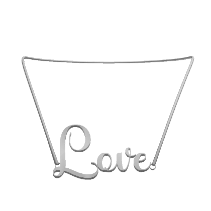 Silver Love Necklace (3.0)