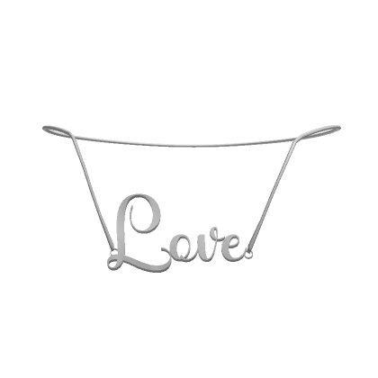 Silver Love Necklace (1.0)