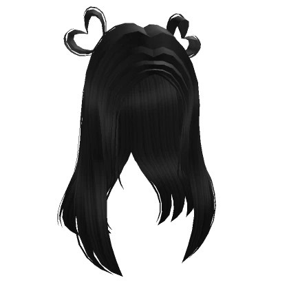 Heartseeker Hair - Black