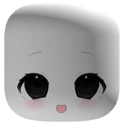 ꒰♡꒱ kawaii chibi doll face mask 
