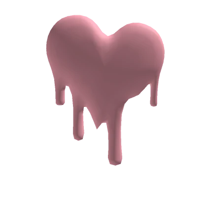 Pink Melting Heart Pin