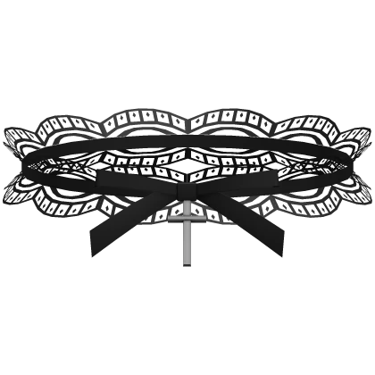 Gothic Cross Lace Choker