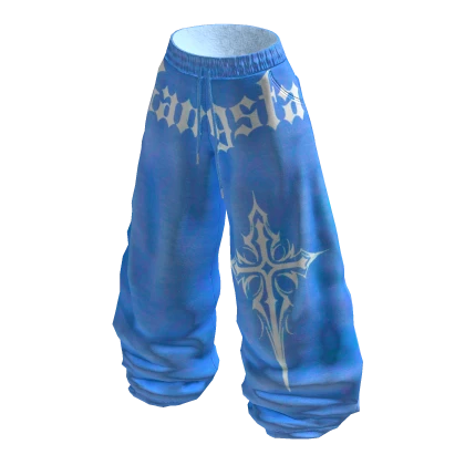 Blue Sweatpants
