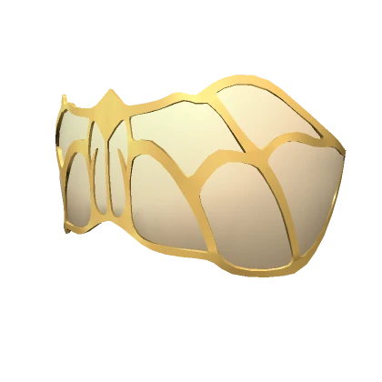 Angelic Gold Ornate Blindfold