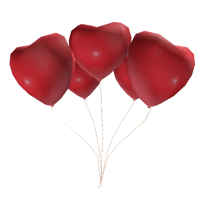 Floating Heart Balloons