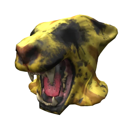 Damaged Tiger Head