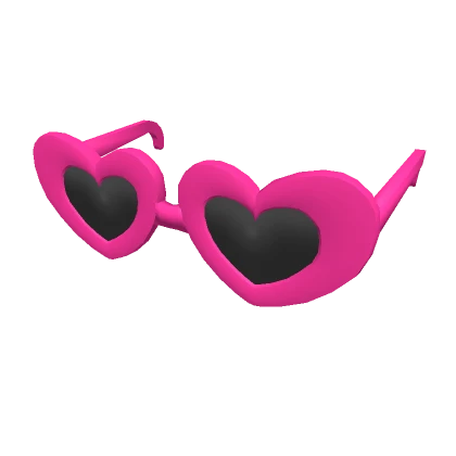 Pink Heart Clout Goggles