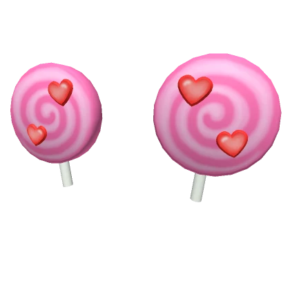 Valentine's Day Lollipop Candy Heart Boppers