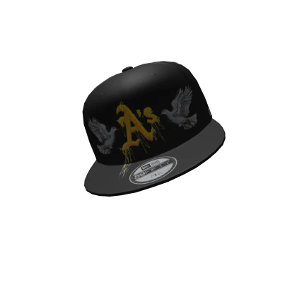 OakLand Athletics Cap (SideWays)