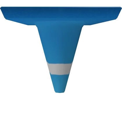 Upsidedown Cone (Blue)