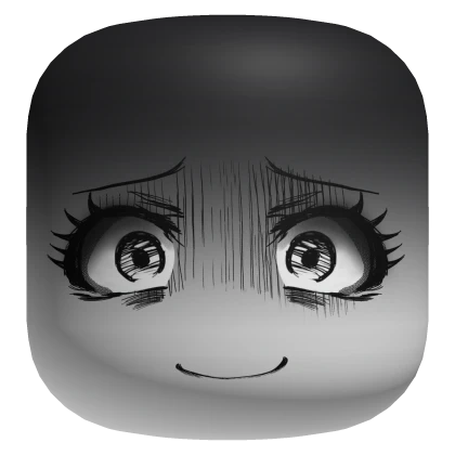 Shadowed Crazy Manga Face