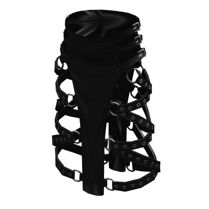 High Priestess Skirt Black