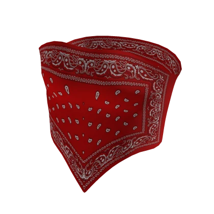 Bandana Crop Top | Red
