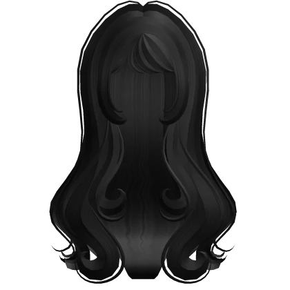 Wavy Malibu Doll Hair (Black)