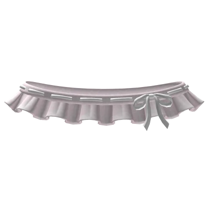 3.0 cute baby pink ruffled lace shoulder frills