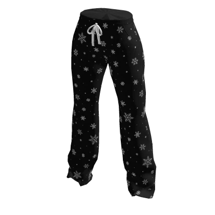 Black Christmas Baggy Pajamas