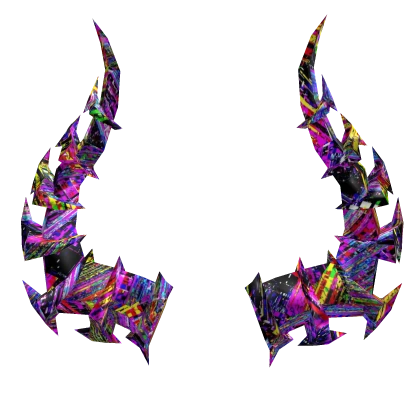 Animated Glitch Horns