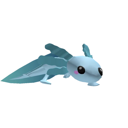 Blue Axolotl Buddy