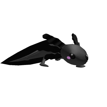 Black Axolotl Buddy