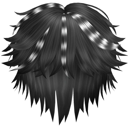 Messy Wavy Fluffy White Chic Boy Stylish Hair Emo