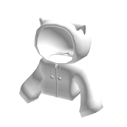 ꒰ cute white cat sweater w ears ♡꒱