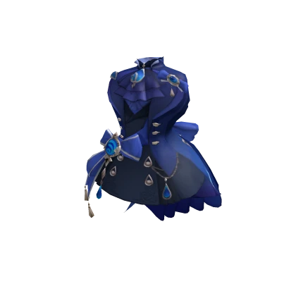 Dark Hydro Archon Coat | Genshin