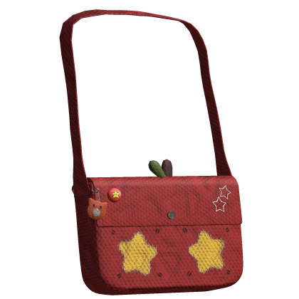♪ harajuku igari kidcore twee crochet apple bag