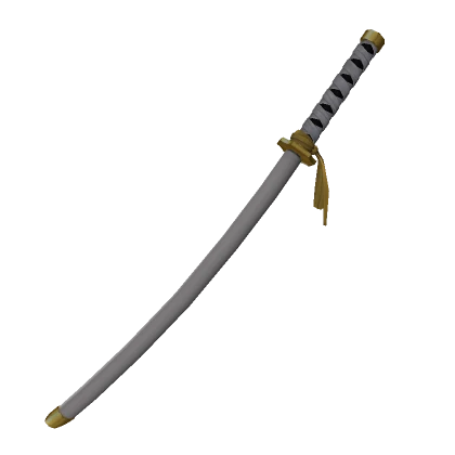 Rogue Samurai Katana in White