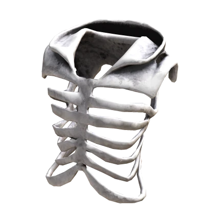 Skeleton Halloween Hood | White