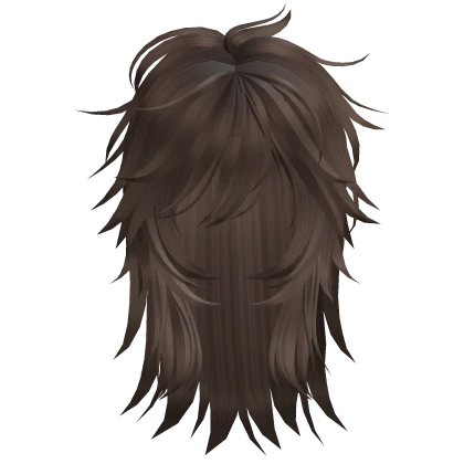 Messy Guitarist Hairstyle (Brown)