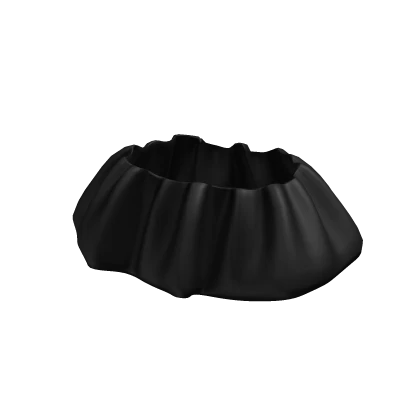 Black mini skirt