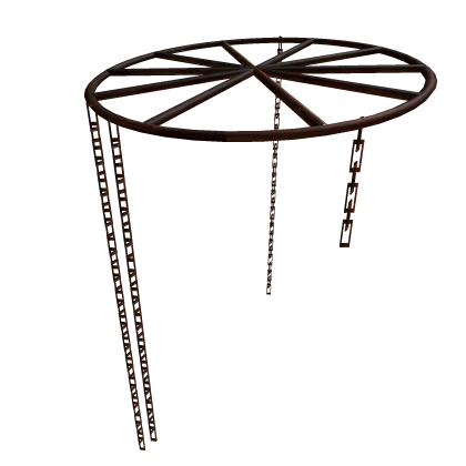 Rusty Prisoner Shackles w Chains