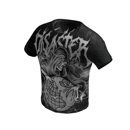 y2k halloween skull rosary emo tee shirt