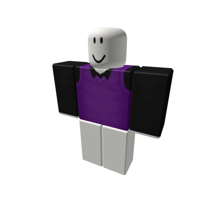 (AG) violet valk valkyrie purple vest black shirt