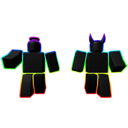 Cartoony Rainbow Minions: Front