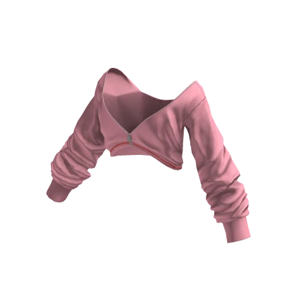 Off-Shoulder Jacket (Pink)