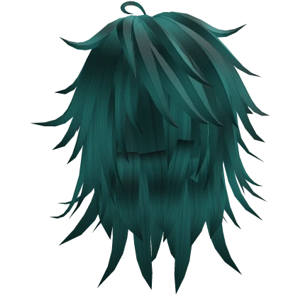 Layered Messy Emo Scene Hair (Turquoise)