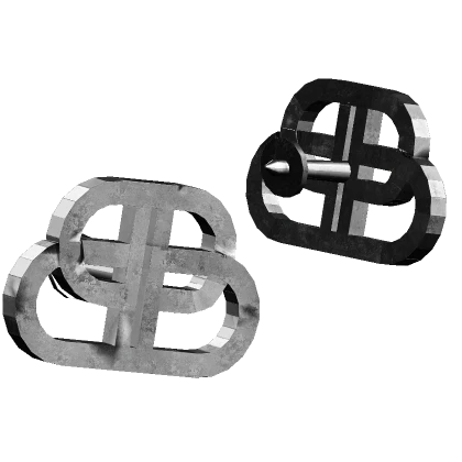 luxury BB motif earrings