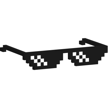 Deal With It Meme Scene Pixel Sunglasses
