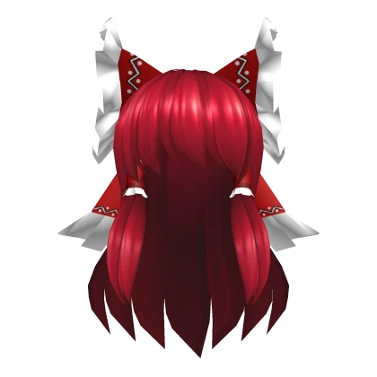 Korean Anime Scarlet Red Hair