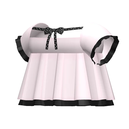 ♡ : cutesy princess kawaii pink black dress